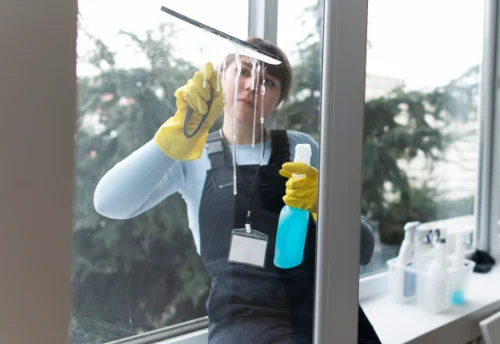 Nettoyage de vitres intérieures et extérieures à Bourseul